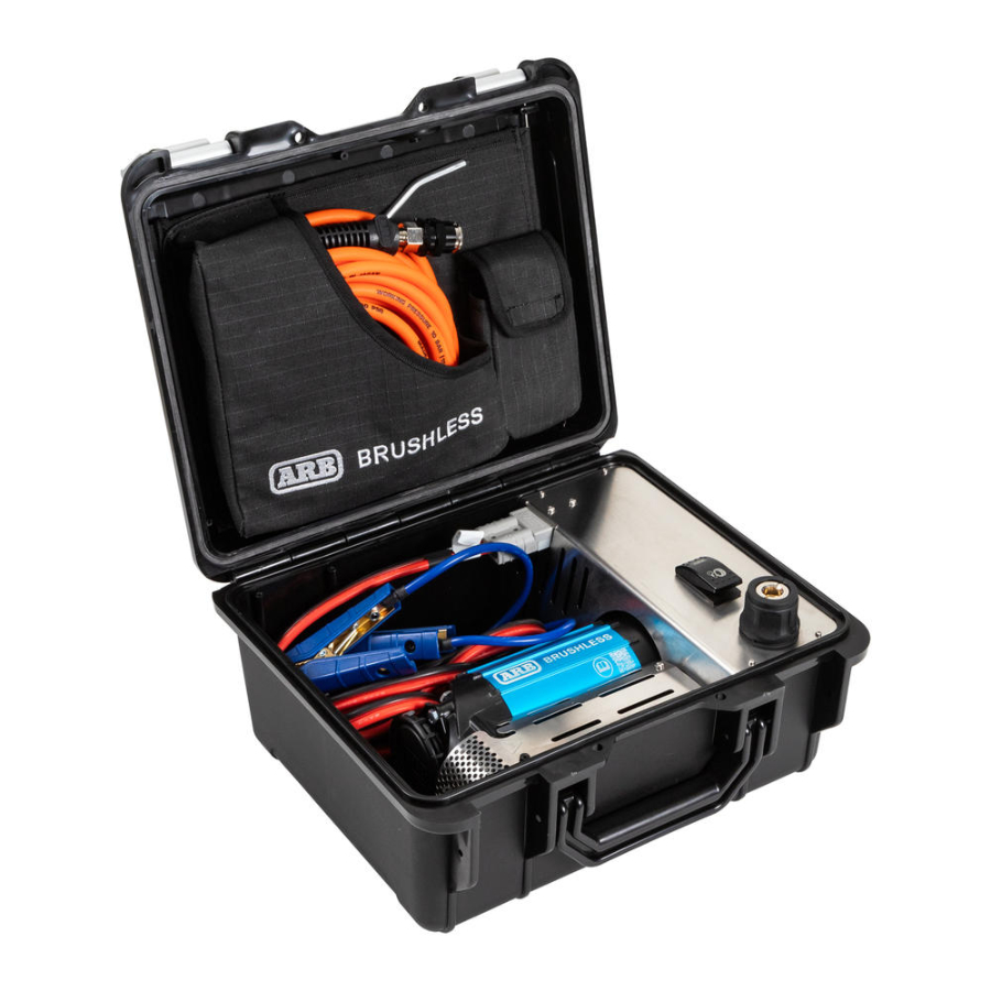 ARB Brushless Kompressor Single 12-Volt, im Koffer, inkl. Zubehör, CKBLP12 ARB Brushless Kompressor Single 12-Volt, im Koffer, inkl. Zubehör, CKBLP12