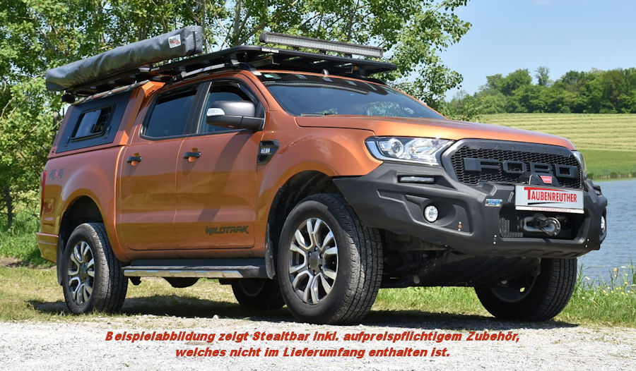 ARB-Stealthbar Ford Ranger PX II & PXIII mit Seilwindenaufnahme, schwarz ARB-Stealthbar Ford Ranger PX II & PXIII mit Seilwindenaufnahme, schwarz