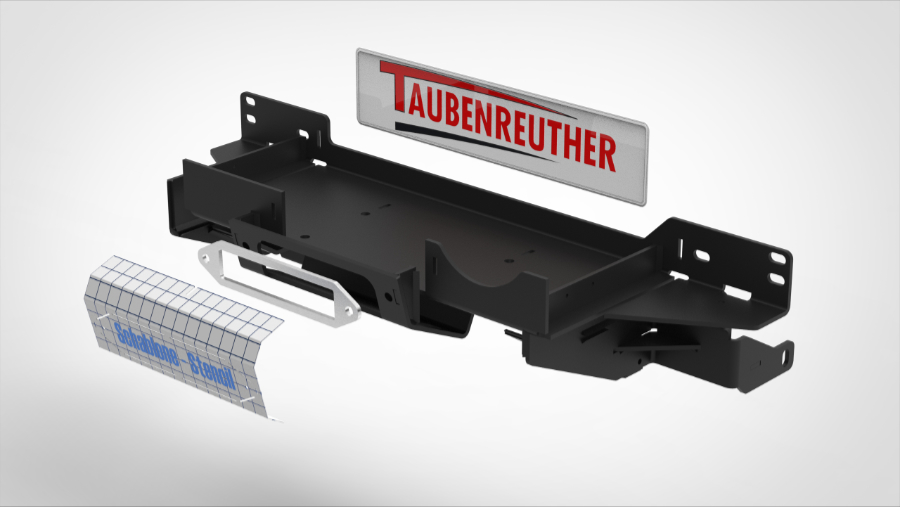 Seilwindenanbausatz Toyota J15 2,8l D4D ab 2018, ohne Seilwinde Seilwindenanbausatz Toyota J15 2,8l D4D ab 2018, ohne Seilwinde