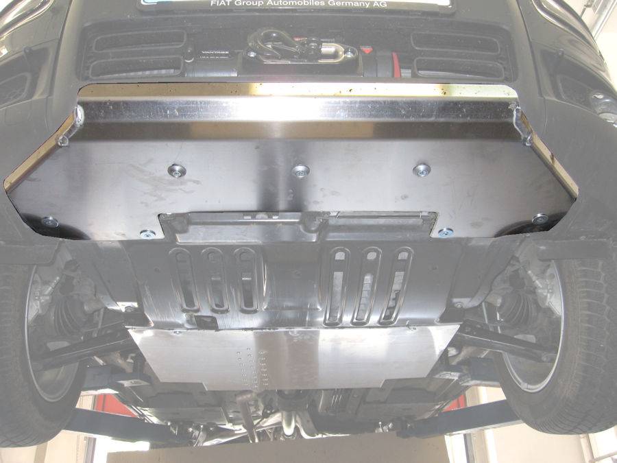 Unterfahrschutz Kit Fiat Panda 4x4 1,3l TD, `13->, vorne, inkl 29-G90003 Unterfahrschutz Kit Fiat Panda 4x4 1,3l TD, `13->, vorne, inkl 29-G90003