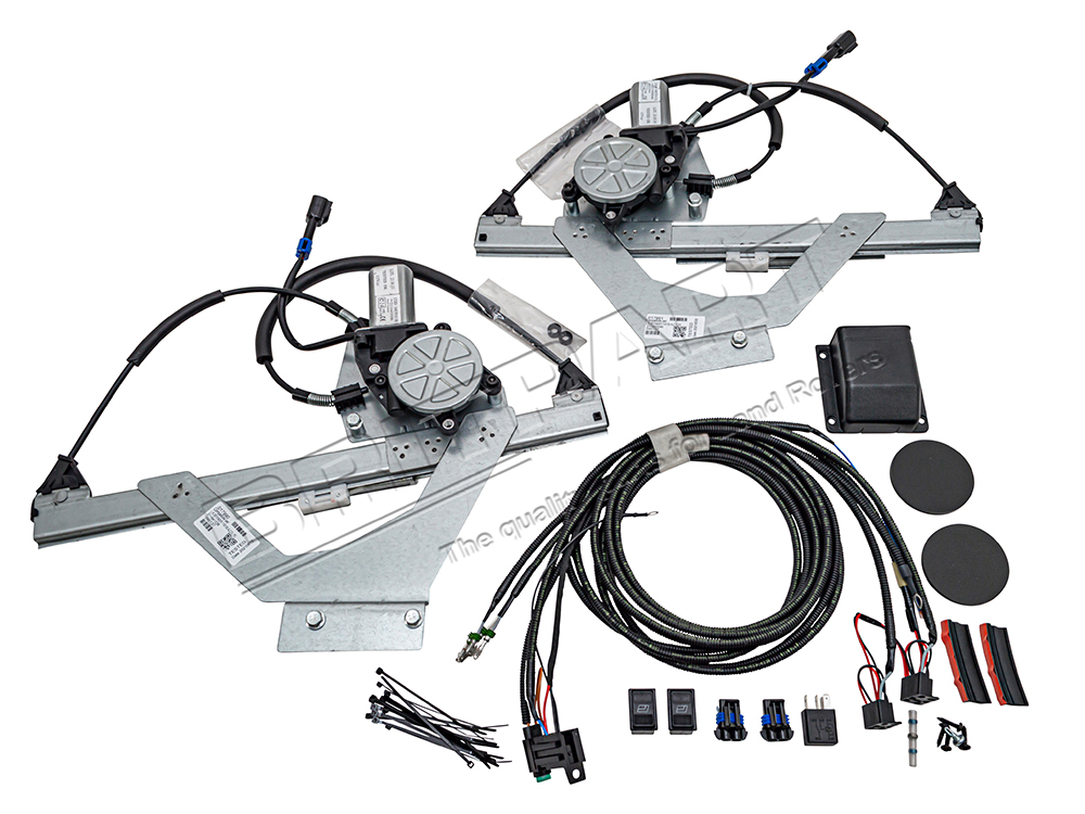 DA4874 Elektrische Fensterheber hintere Türen Defender 2002-2016, Nachrüstkit