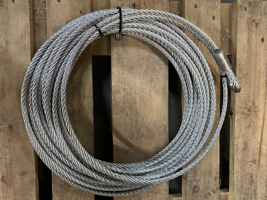 WARN Stahlseil 24 m x 9,5 mm, für WARN ZEON 10 & 12, 12.0 X WARN Stahlseil 24 m x 9,5 mm, für WARN ZEON 10 & 12, 12.0 X