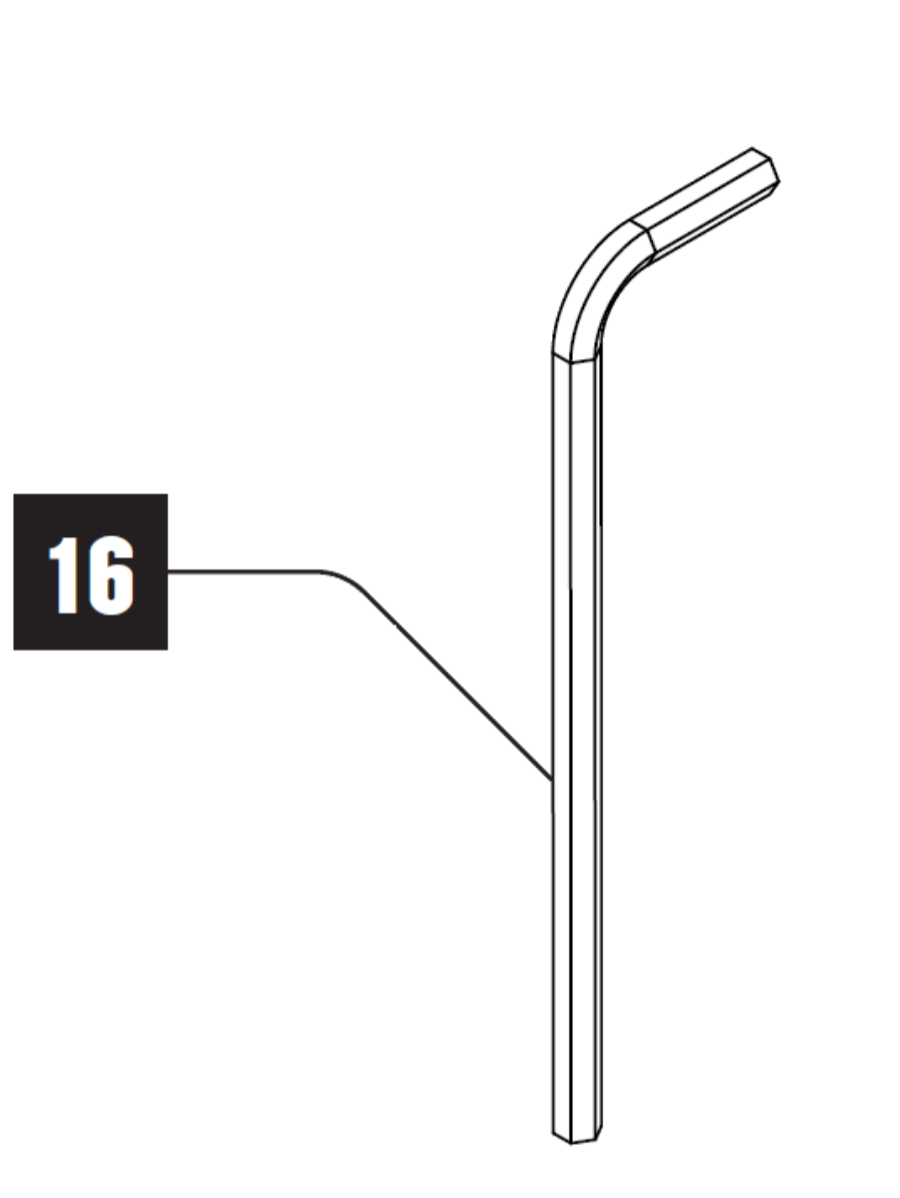 Rhino Rack Imbusschlüssel 4mm (110x15mm) (1 Stk) für 50-11RJLB1 Rhino Rack Imbusschlüssel 4mm (110x15mm) (1 Stk) für 50-11RJLB1