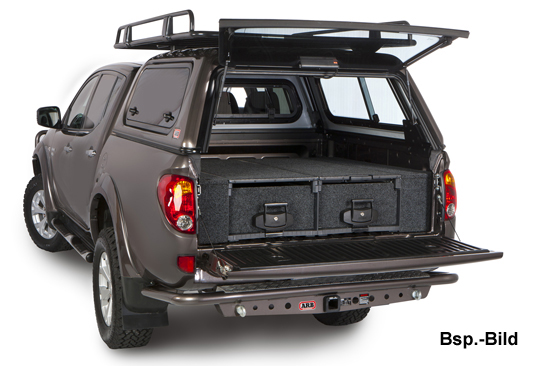Abdeckung Outback Schublade seitlich Toyota Hilux `05-15, Doka, XtraCab (Set) Abdeckung Outback Schublade seitlich Toyota Hilux `05-15, Doka, XtraCab (Set)