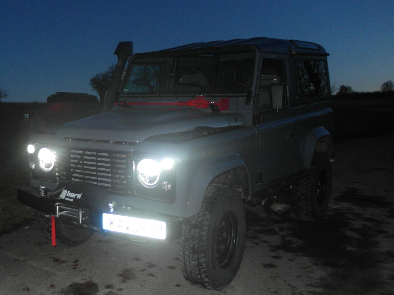 sam_0479 LED Beleuchtung Hauptscheinwerfer Defender,Range Rover Classic, Discovery, Land Rover