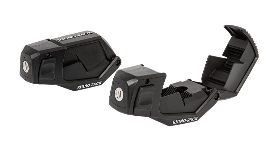 Rhino Rack ''Stow iT'' Universalhalter (2) für Pioneer, HD- & Vortex, abschließbar Rhino Rack ''Stow iT'' Universalhalter (2) für Pioneer, HD- & Vortex, abschließbar