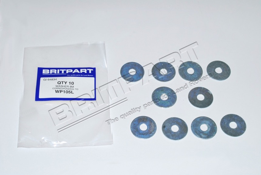 WP105L Beilagscheibe Abgasanlage 8MM