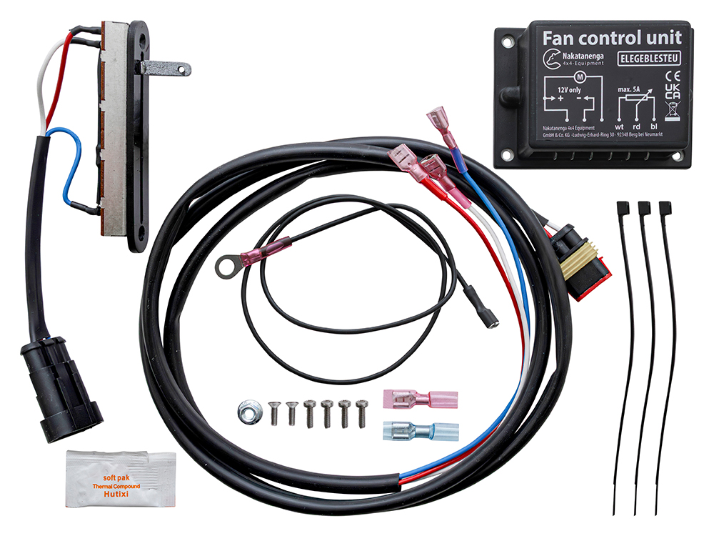 Britpart DA8536 stufenlose elektronische Heizungsgebläse-Steuerung für Land Rover Defender 1987–2006