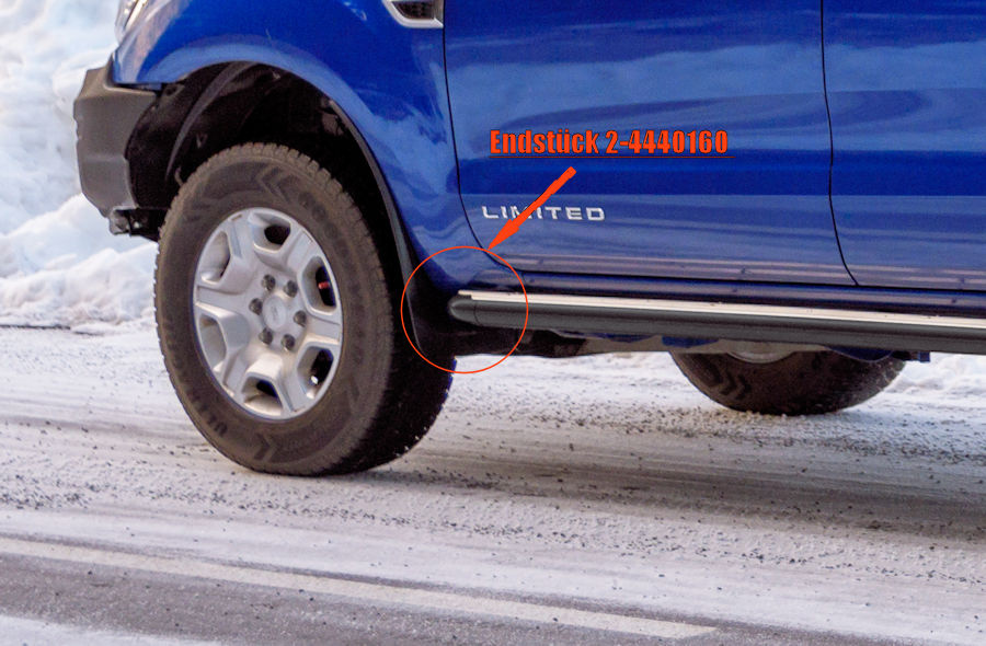 ARB Summit Side Step Endstücke Ford Ranger PXII & PXII, DC & EC, `15 - `23 ARB Summit Side Step Endstücke Ford Ranger PXII & PXII, DC & EC, `15 - `23