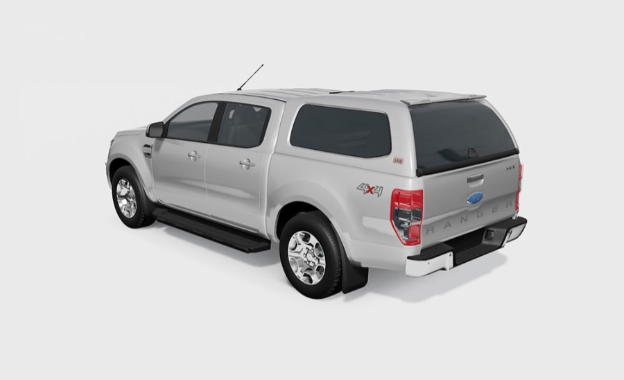ARB Ascent Hardtop, Ford Ranger 2AB Doka, seitl. Klappfenster, Xirallic ARB Ascent Hardtop, Ford Ranger 2AB Doka, seitl. Klappfenster, Xirallic