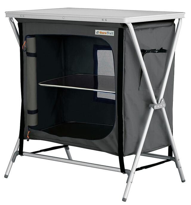 Movera-L-9930561100 Campingschrank EuroTrail St. Barts Farbe dunkelgrau