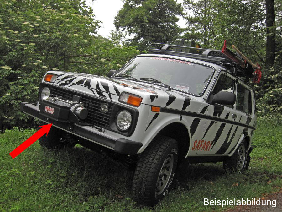 Seilwinden Set Lada Niva (Taiga) inkl. V8500 Seilwinden Set Lada Niva (Taiga) inkl. V8500