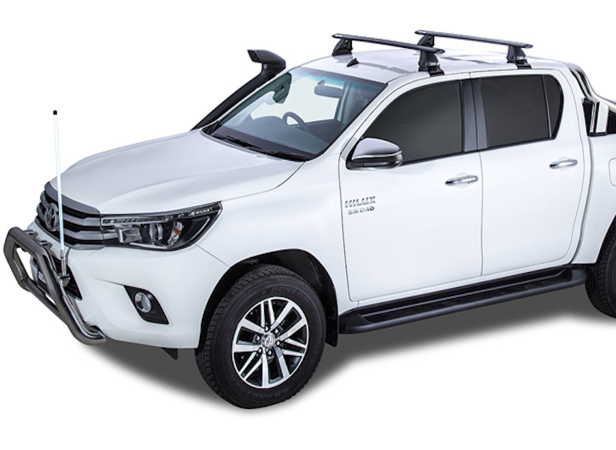 Rhino Rack 2500 Vortex Querträger (2) Hilux Doka 07/16->, 1260mm ,Klemmsystem Rhino Rack 2500 Vortex Querträger (2) Hilux Doka 07/16->, 1260mm ,Klemmsystem