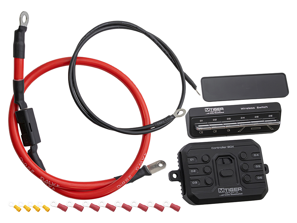Britpart DA7959 Bluetooth Funk-Steuerbox für 6 elektrische 12-V-Zubehörgeräte