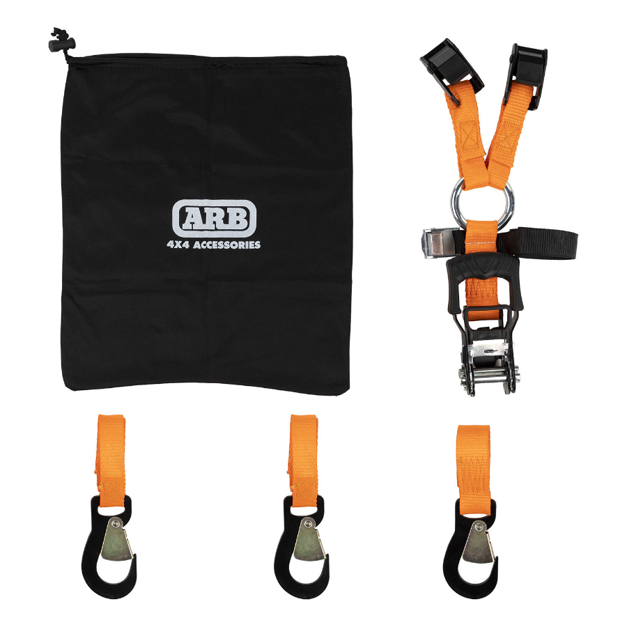 ARB BASERACK Reserverad Y-Spanngurt für Base Rack ARB BASERACK Reserverad Y-Spanngurt für Base Rack