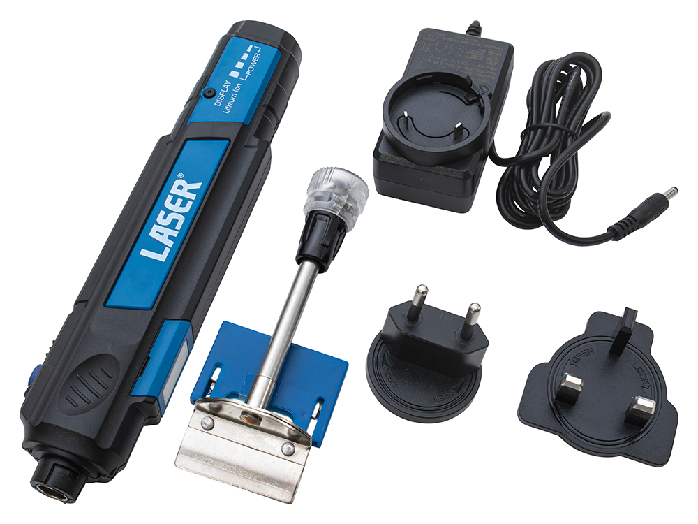 Britpart DA7322 Laser Tools Akku-Heißklingenschaber 7,4 V 60 W
