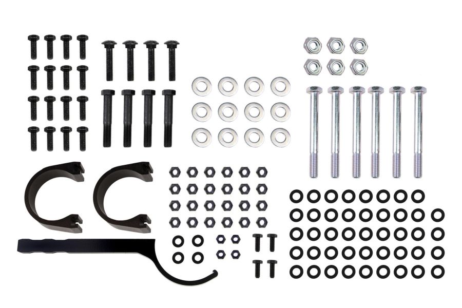 OME BP51 Montagekit Land Rover Defender 110 & 130, für zwei Stoßdämpfer, hinten OME BP51 Montagekit Land Rover Defender 110 & 130, für zwei Stoßdämpfer, hinten