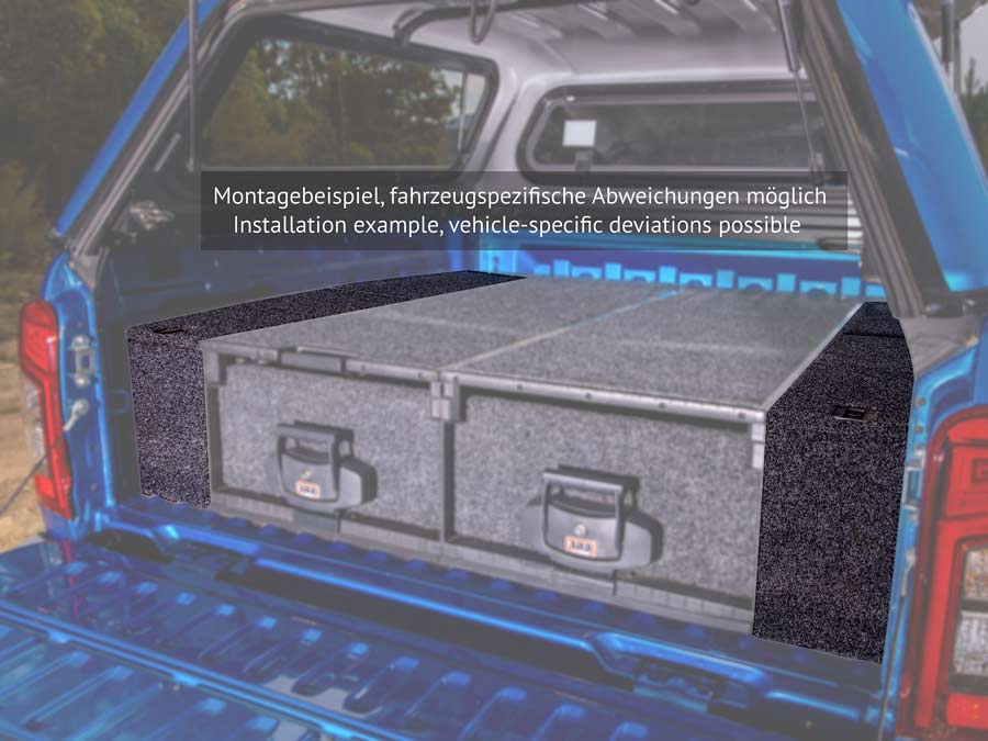 Abdeckung Outback Schublade seitlich Mitsubishi L200 Doppelkabine, `15-> Abdeckung Outback Schublade seitlich Mitsubishi L200 Doppelkabine, `15->