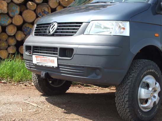 Frontaufnahme VW T5 inkl. Abdeckung Frontaufnahme VW T5 inkl. Abdeckung