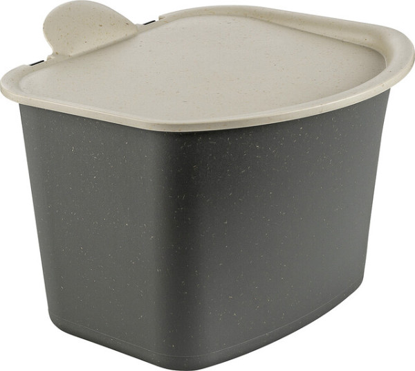 Bio Abfall-Behälter koziol 3 l BIBO Farbe nature ash grey